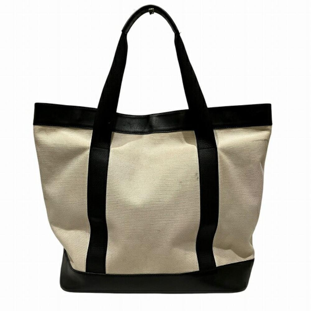 Black Leather Balenciaga Tote