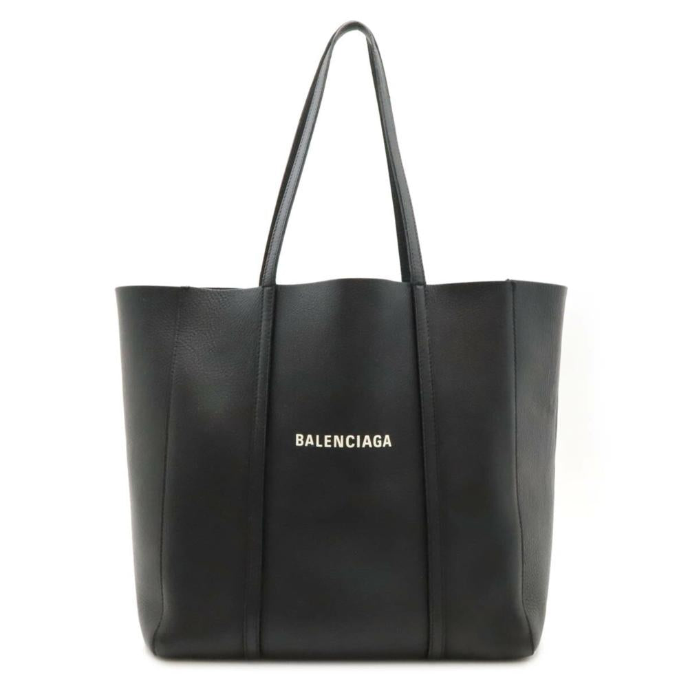 Black Leather Balenciaga Shoulder Bag