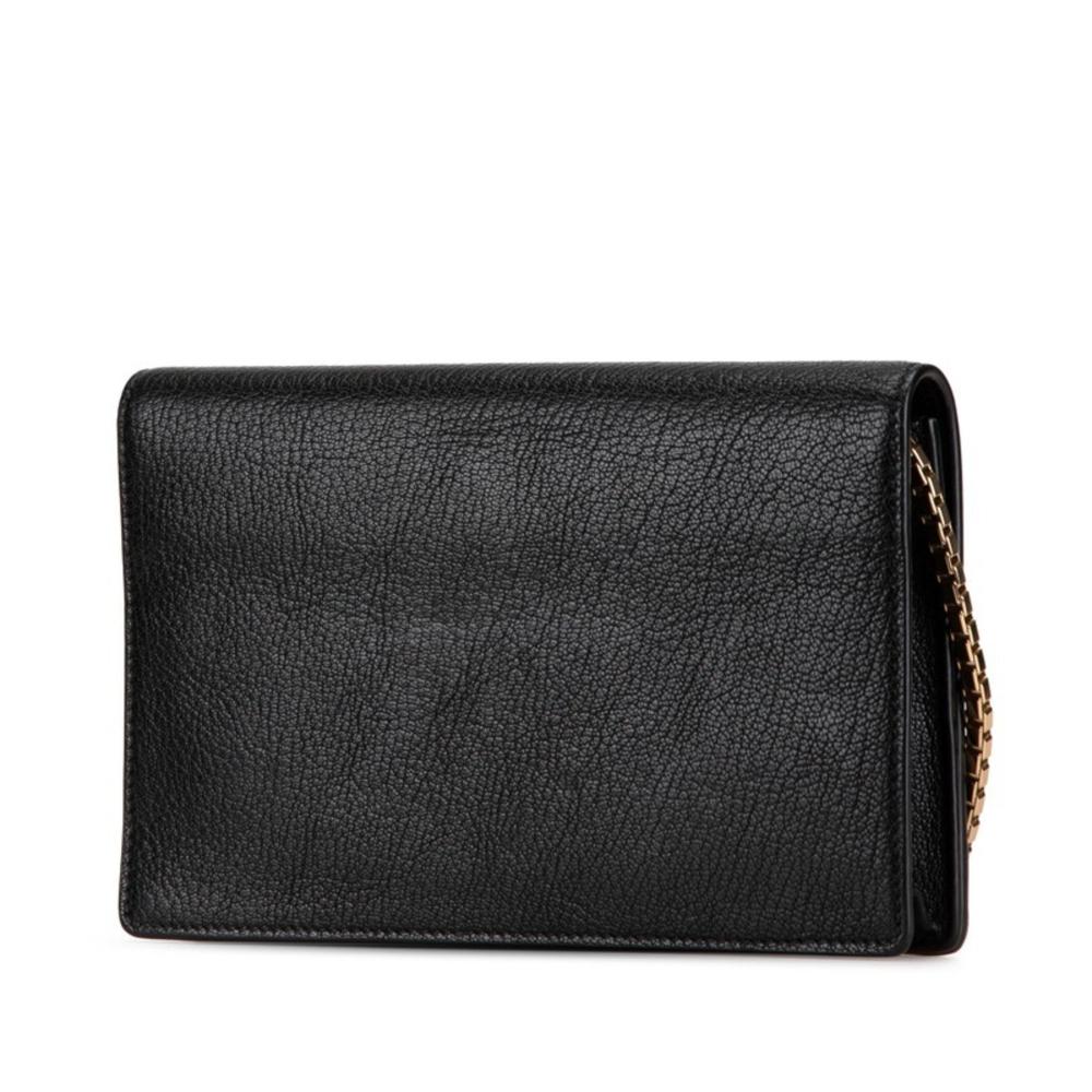 Black Leather Balenciaga Shoulder Bag