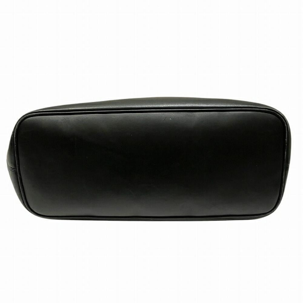 Black Leather Balenciaga Tote
