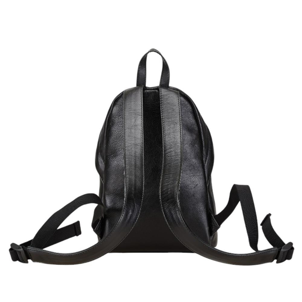Black Leather Balenciaga Backpack