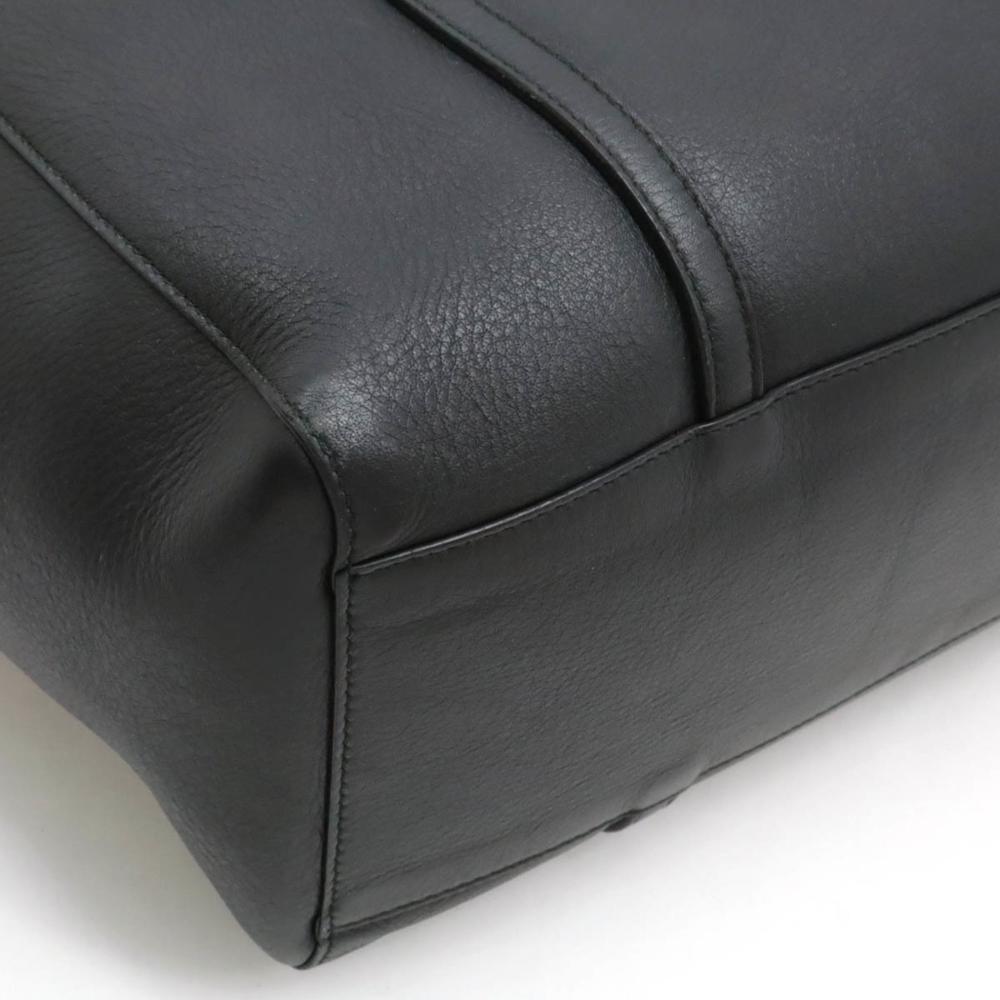 Black Leather Balenciaga Shoulder Bag