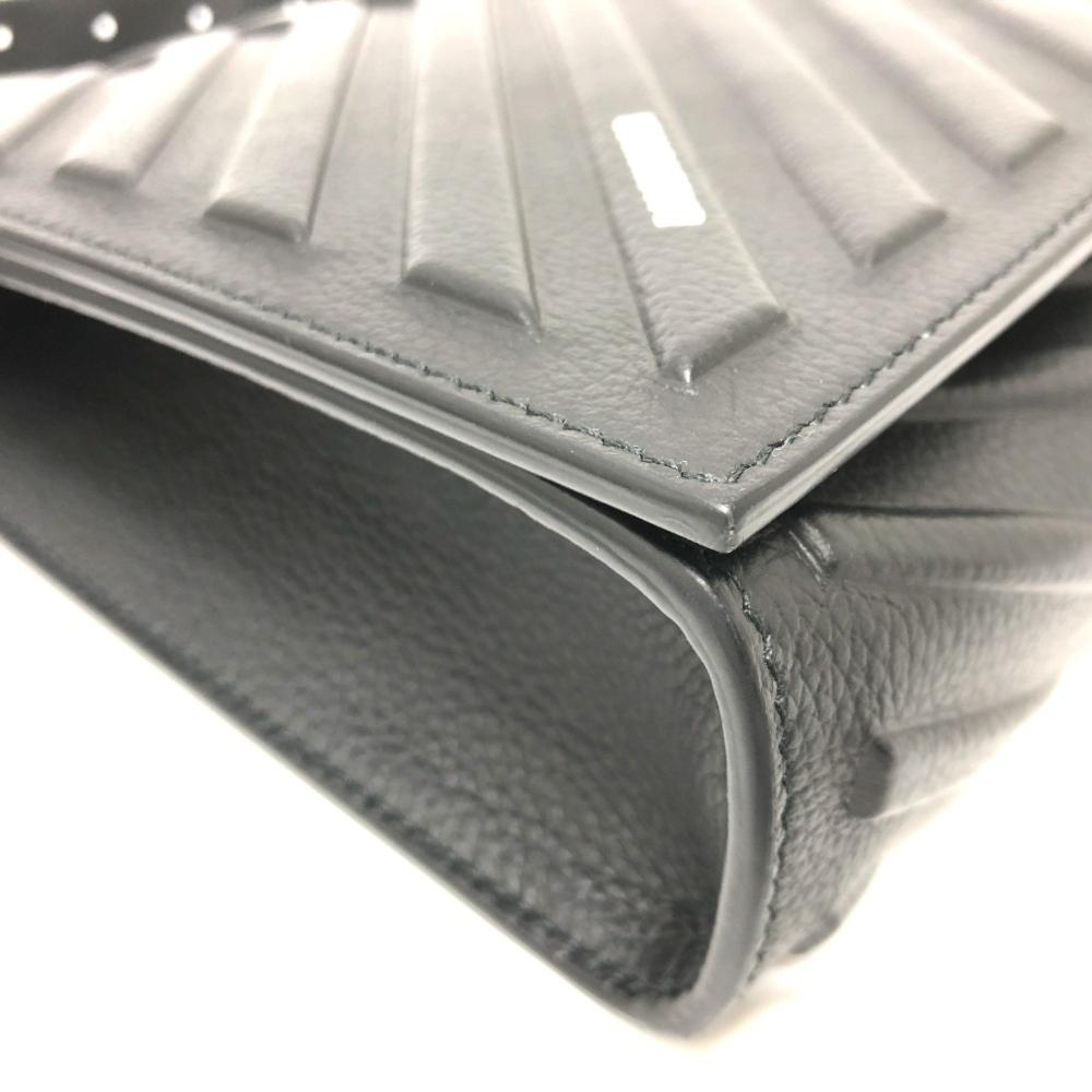Black Leather Balenciaga Shoulder Bag