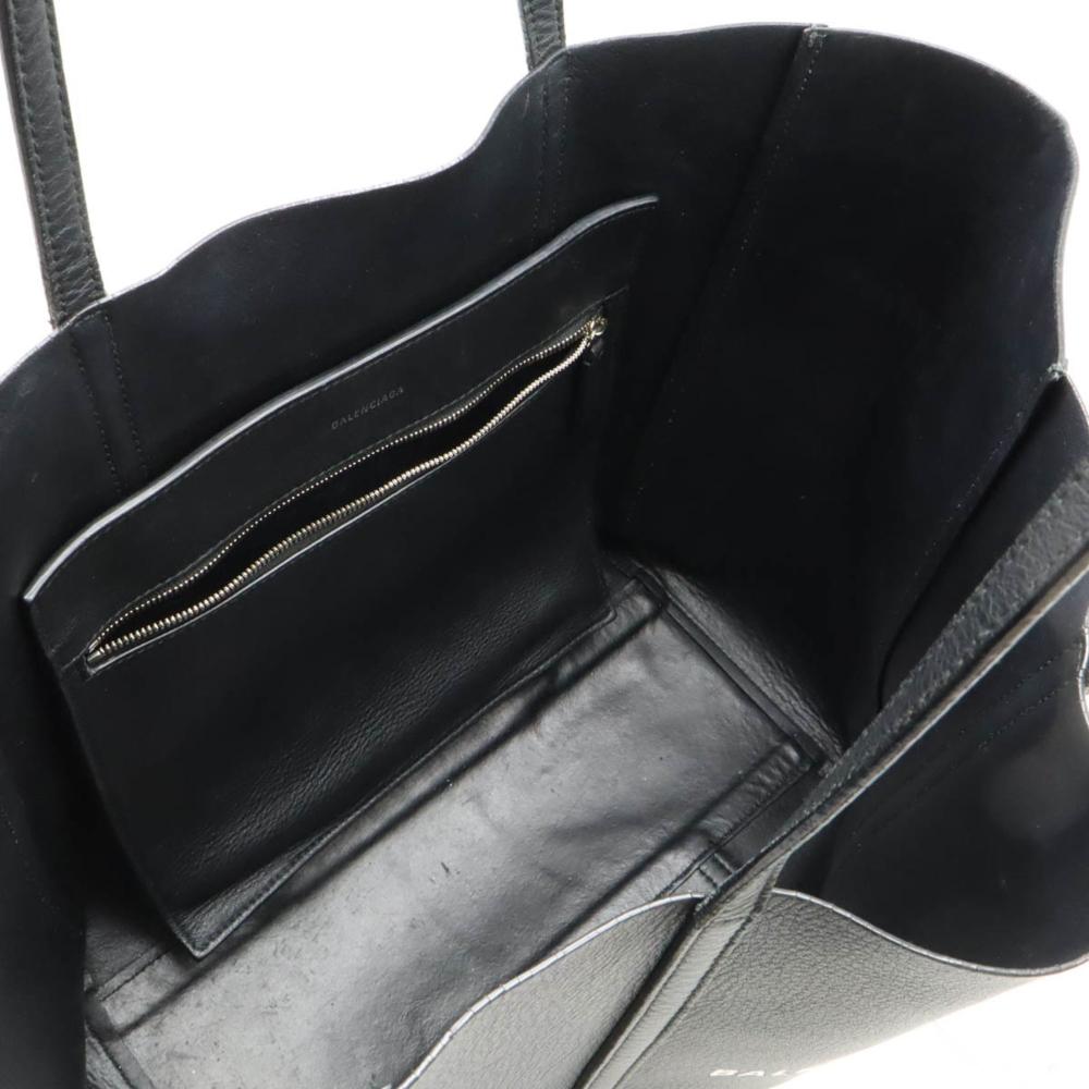 Black Leather Balenciaga Shoulder Bag