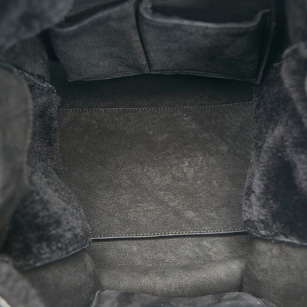 Black Leather Balenciaga Tote