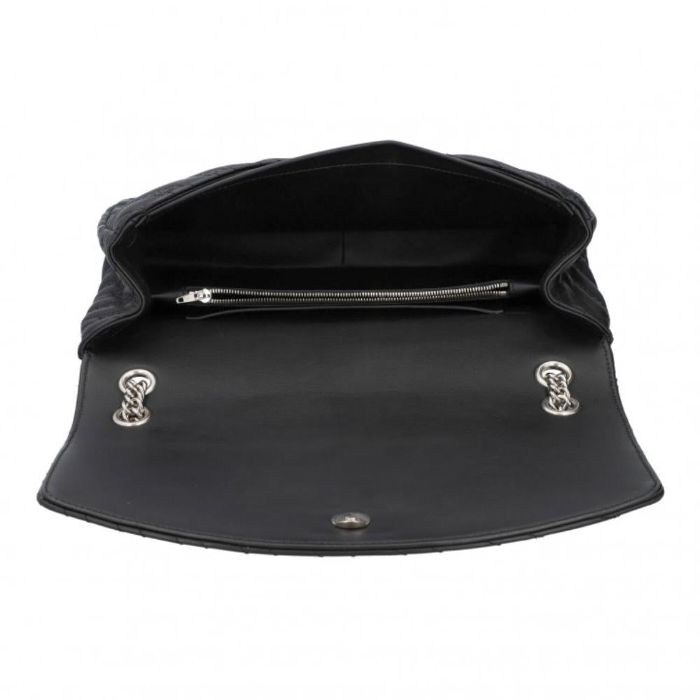 Black Leather Balenciaga Shoulder Bag