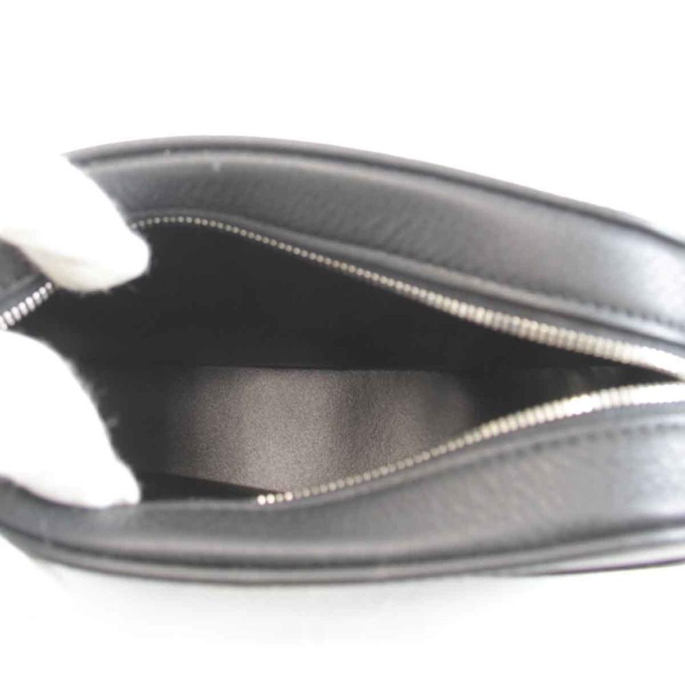 Black Leather Balenciaga Shoulder Bag