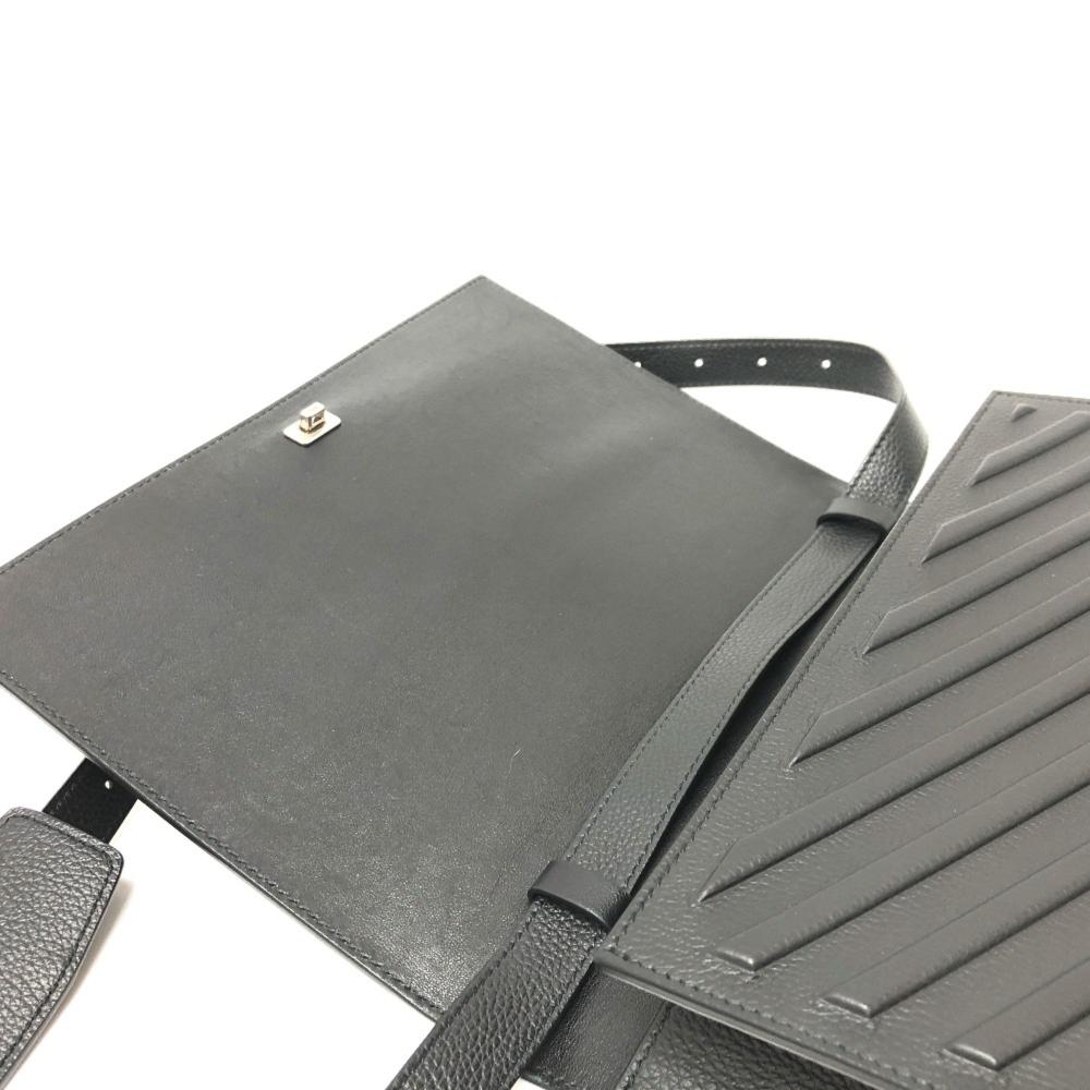 Black Leather Balenciaga Shoulder Bag