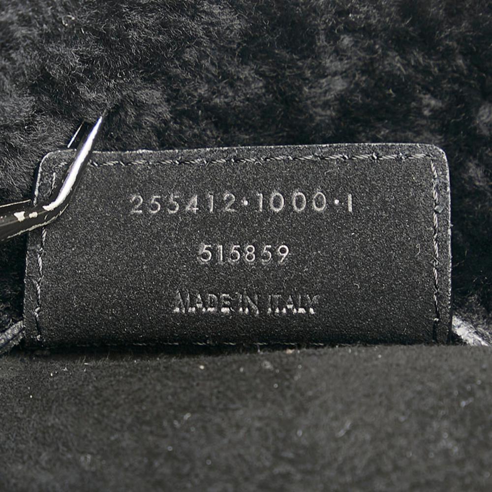 Black Leather Balenciaga Tote