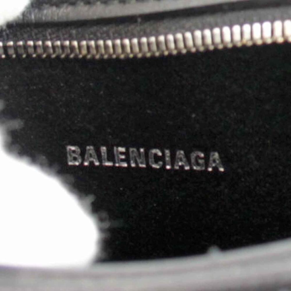 Black Leather Balenciaga Shoulder Bag