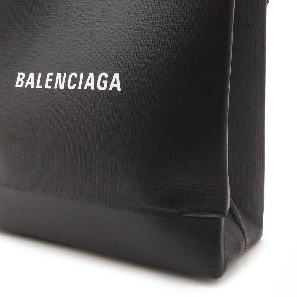 Black Leather Balenciaga Shoulder Bag