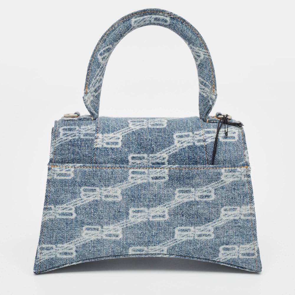 Blue Denim Balenciaga Hourglass