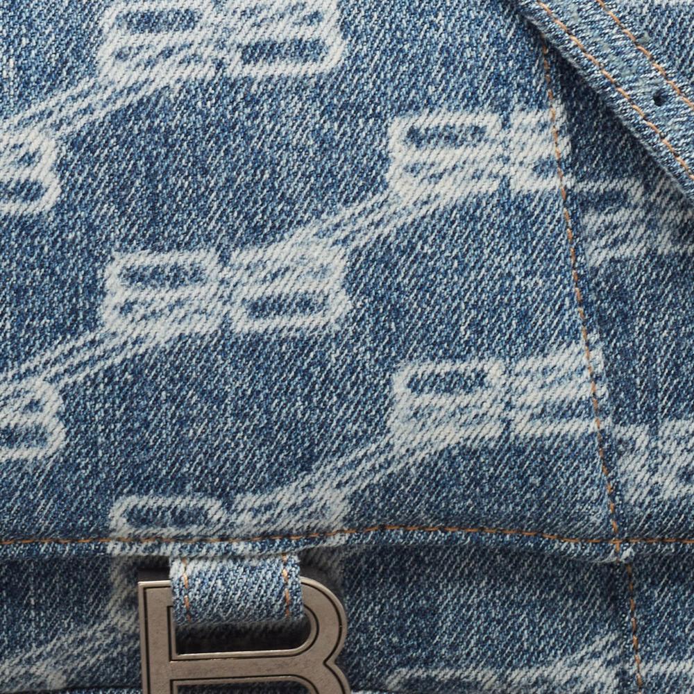 Blue Denim Balenciaga Hourglass