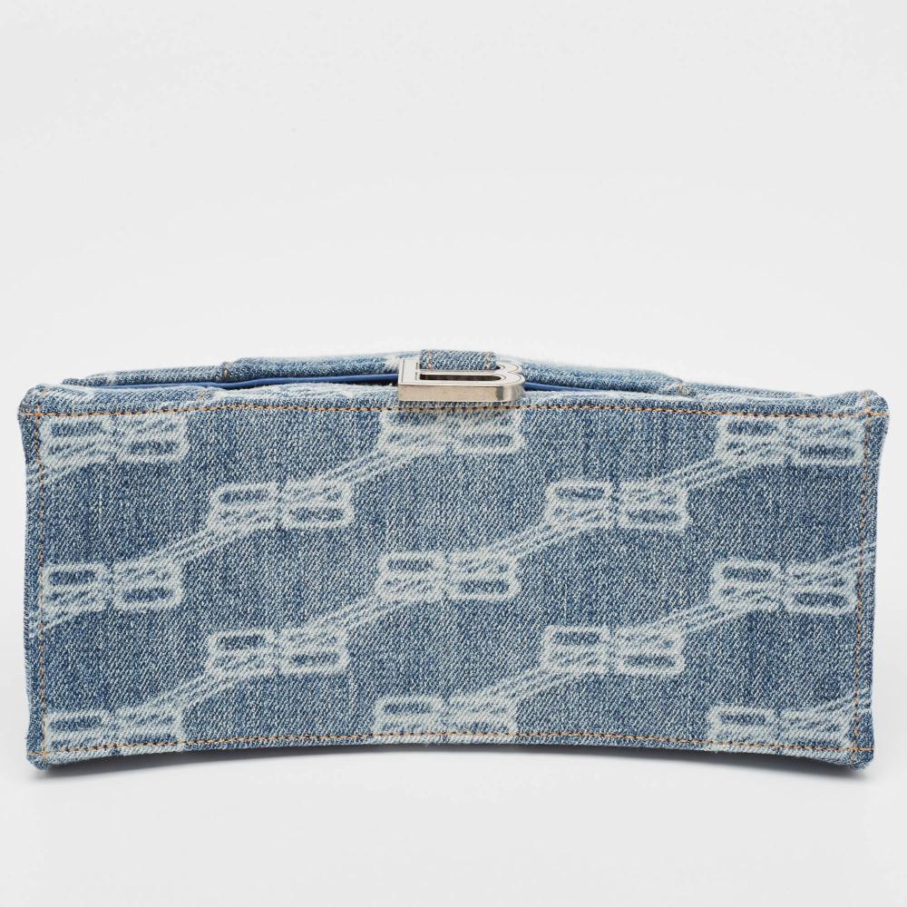 Blue Denim Balenciaga Hourglass