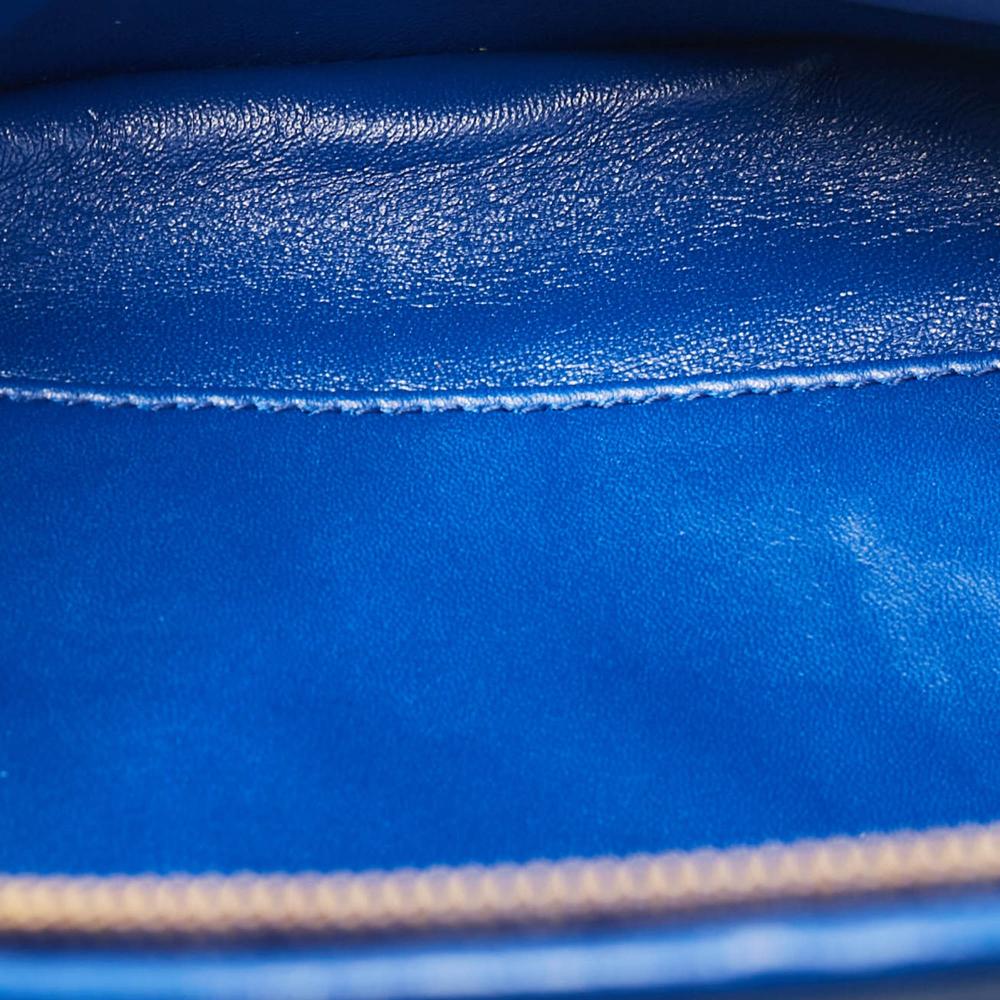 Blue Leather Balenciaga Shoulder Bag