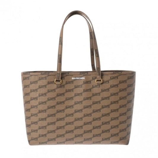 Brown Plastic Balenciaga Shopper
