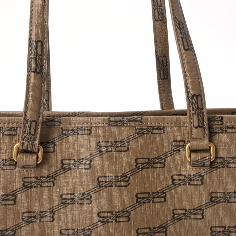 Brown Plastic Balenciaga Shopper