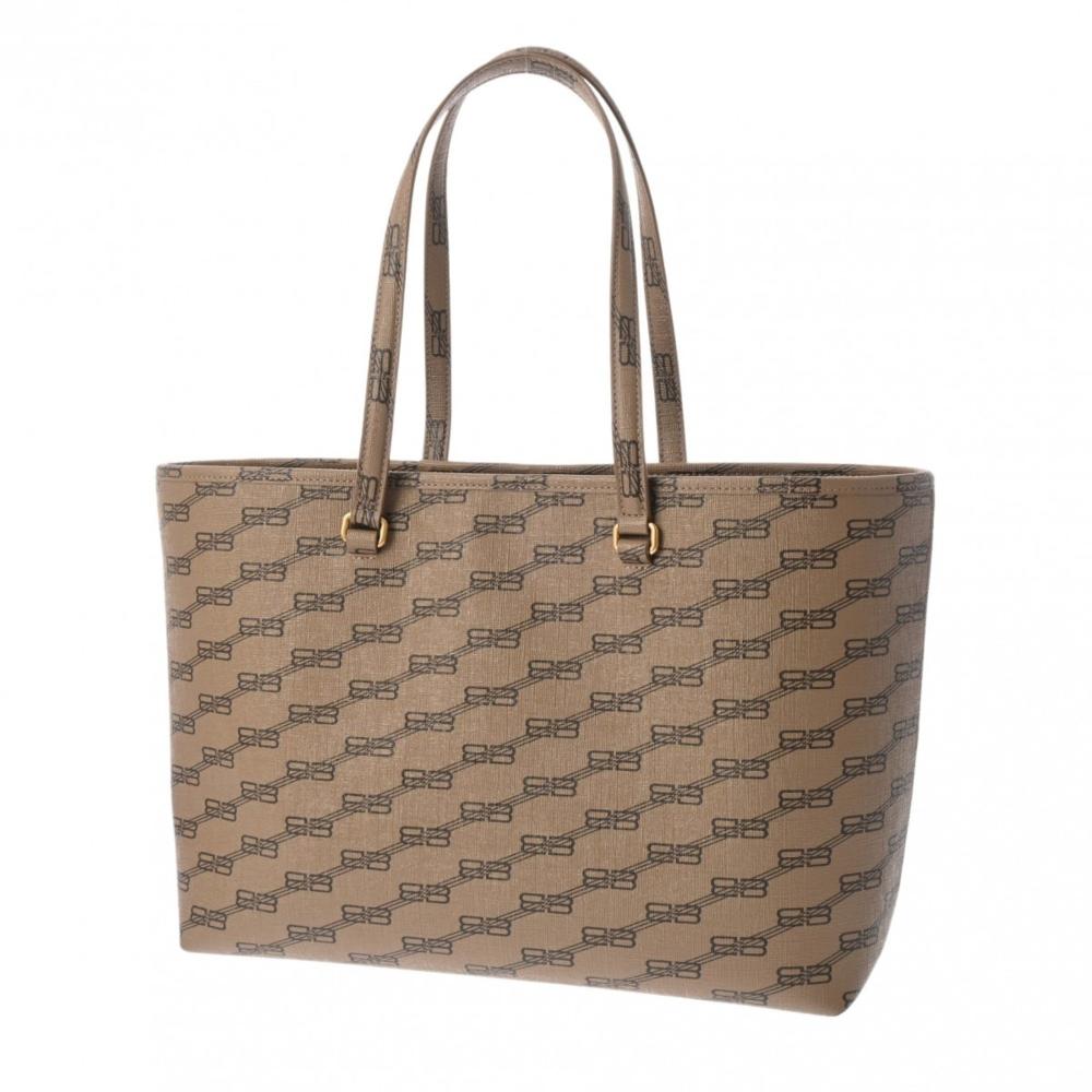 Brown Plastic Balenciaga Shopper