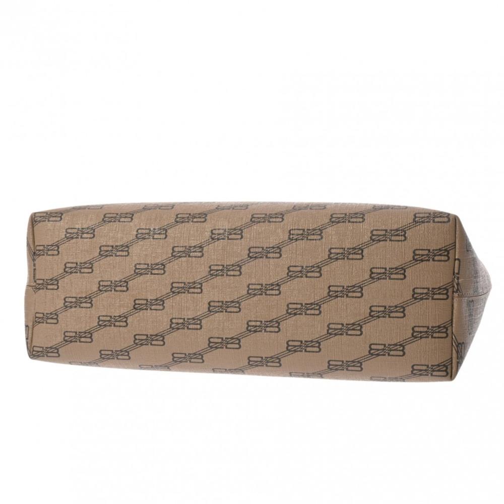 Brown Plastic Balenciaga Shopper