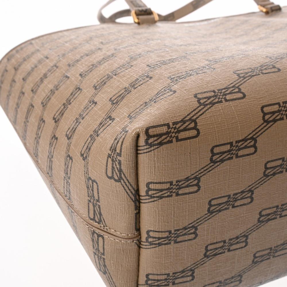 Brown Plastic Balenciaga Shopper