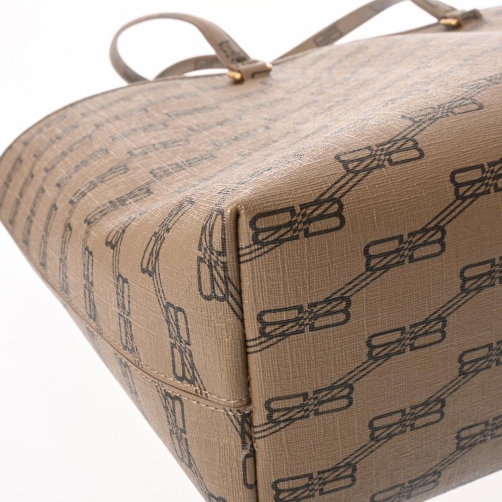 Brown Plastic Balenciaga Shopper