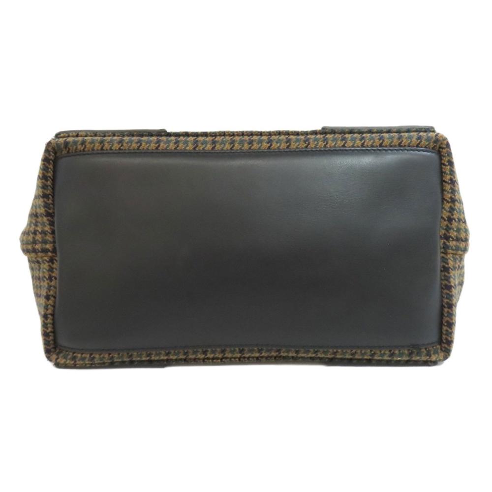 Brown Wool Balenciaga Cabas