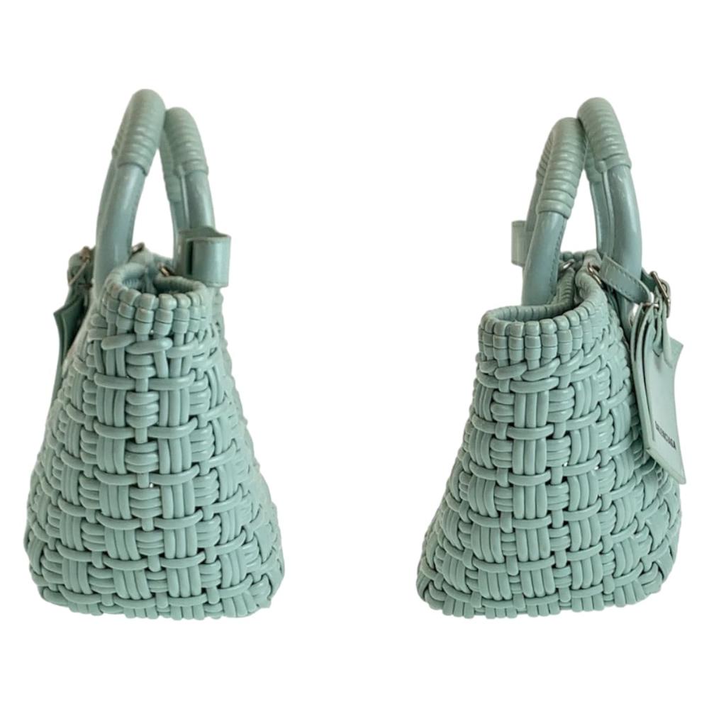 Green Fabric Balenciaga Tote