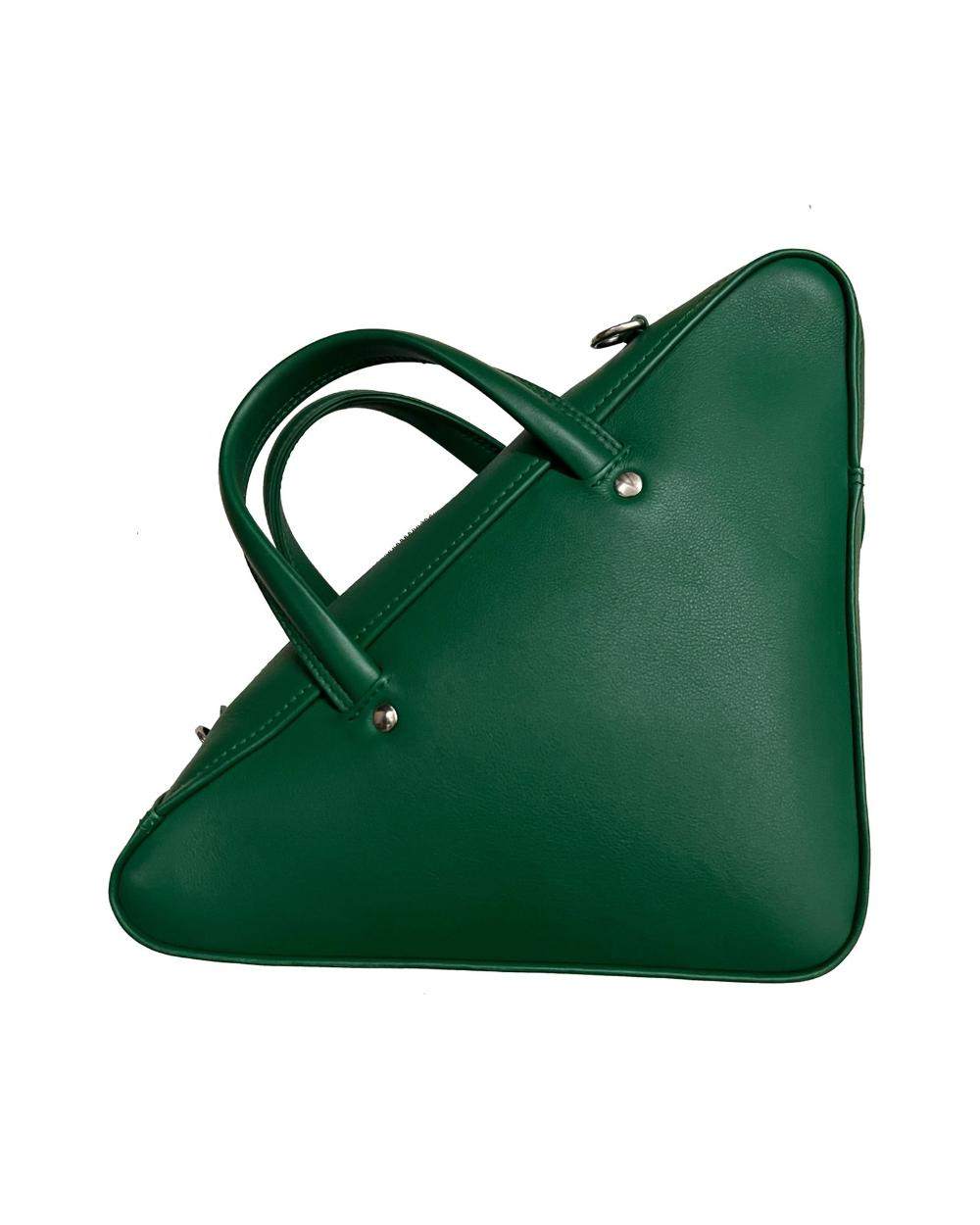 Green Leather Balenciaga Handbag