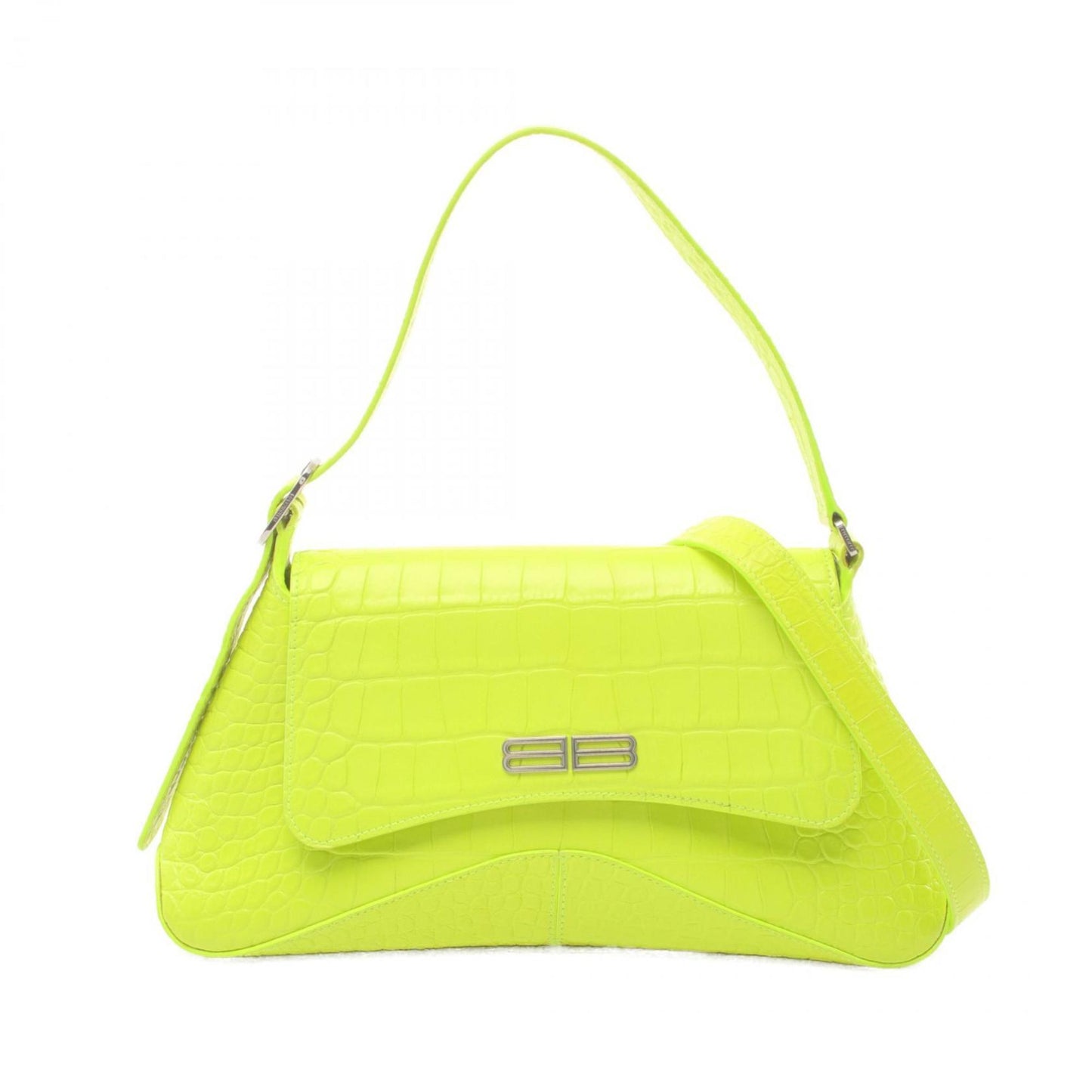 Green Leather Balenciaga Shoulder Bag