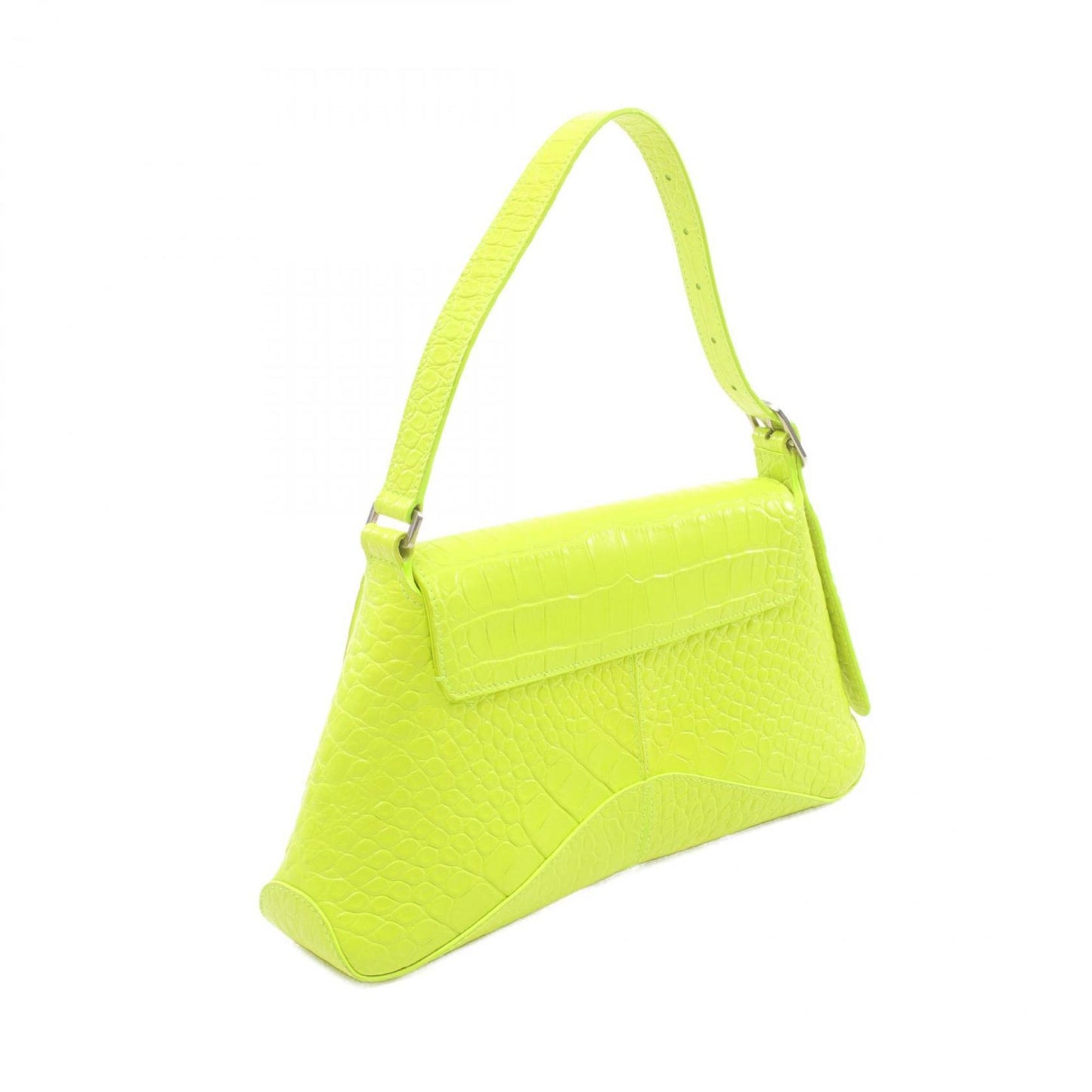 Green Leather Balenciaga Shoulder Bag