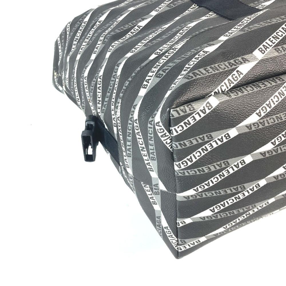 Grey Leather Balenciaga Travel Bag