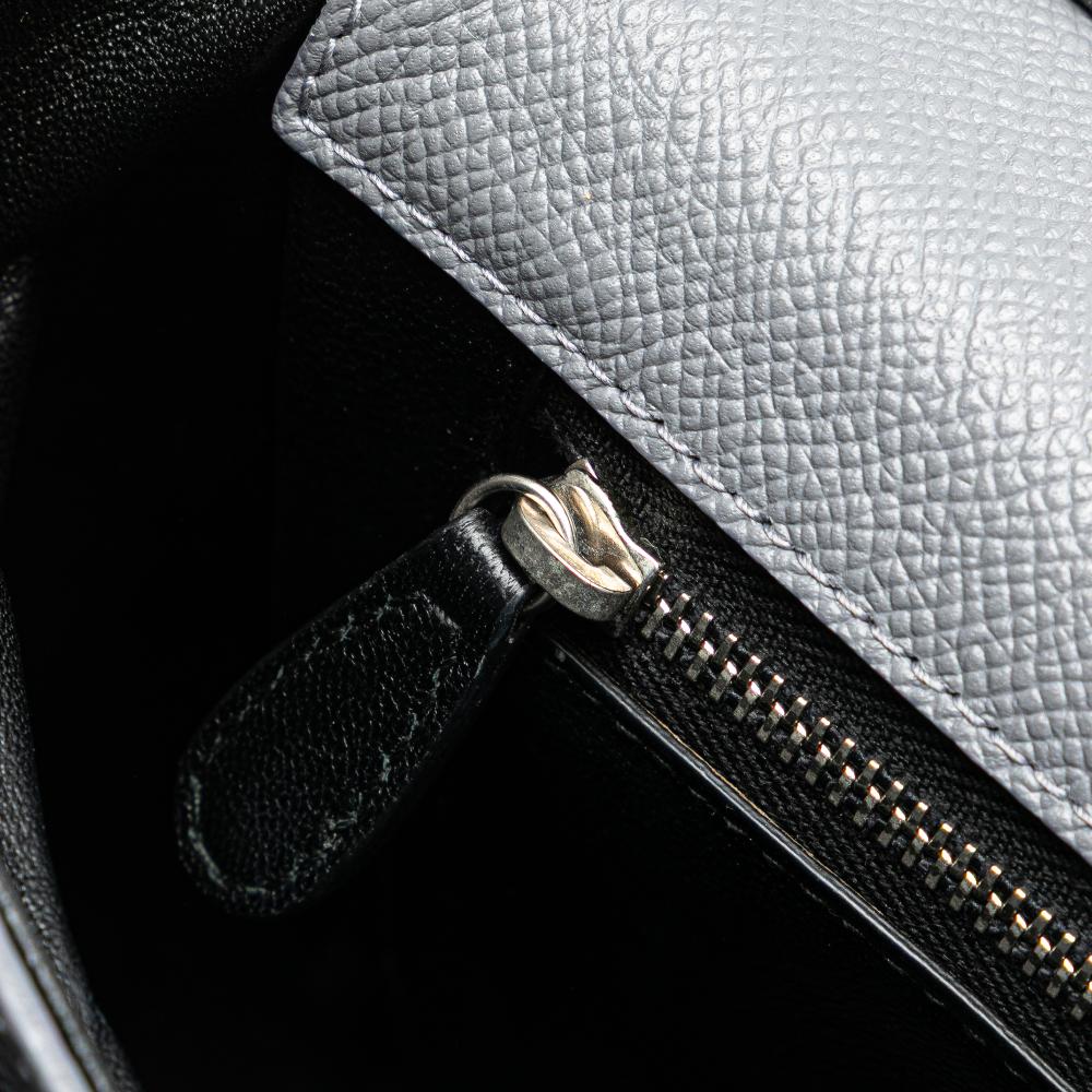 Grey Leather Balenciaga Day