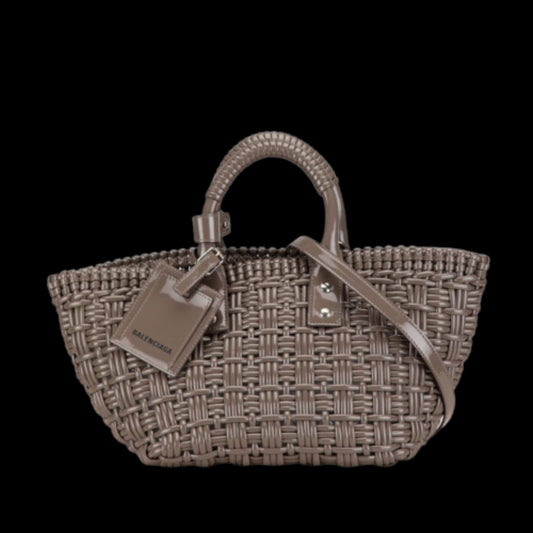 Grey Plastic Balenciaga Handbag