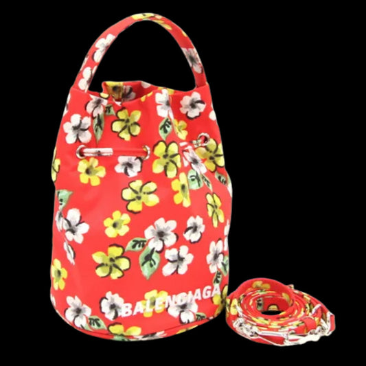 Multicolor Fabric Balenciaga Handbag