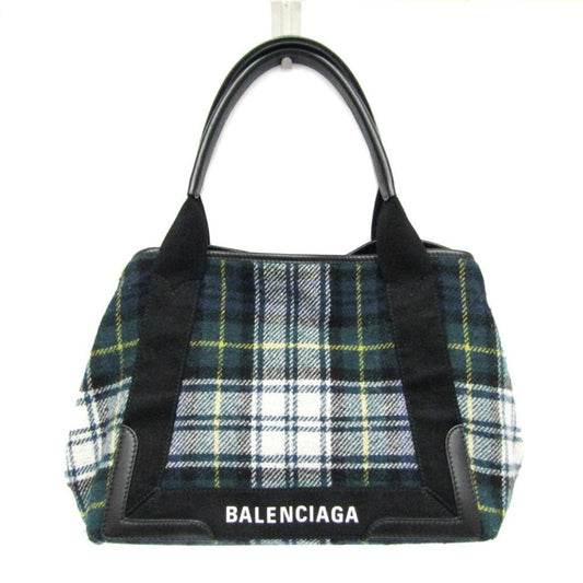 Multicolor Wool Balenciaga Cabas