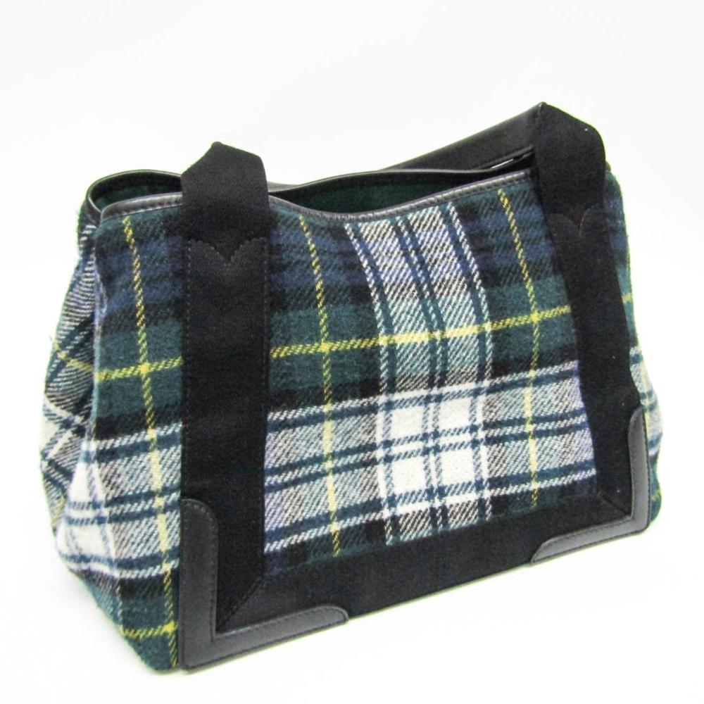 Multicolor Wool Balenciaga Cabas