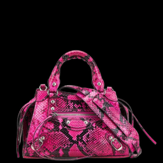 Pink Fabric Balenciaga City