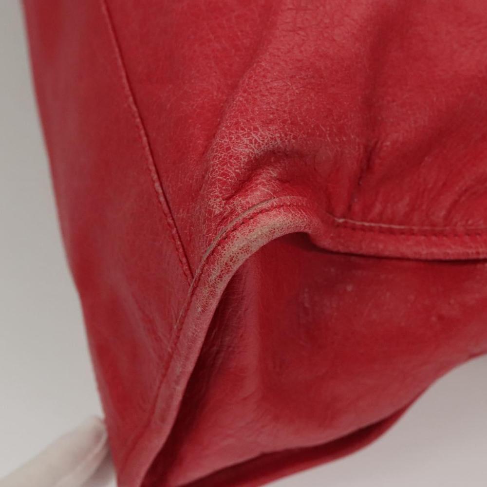 Pink Leather Balenciaga City