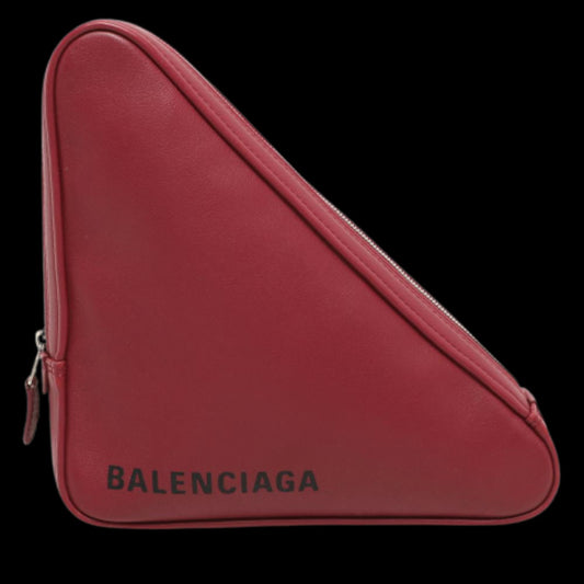 Pink Leather Balenciaga Clutch