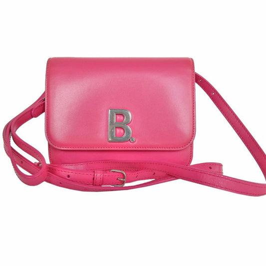 Pink Leather Balenciaga Shoulder Bag