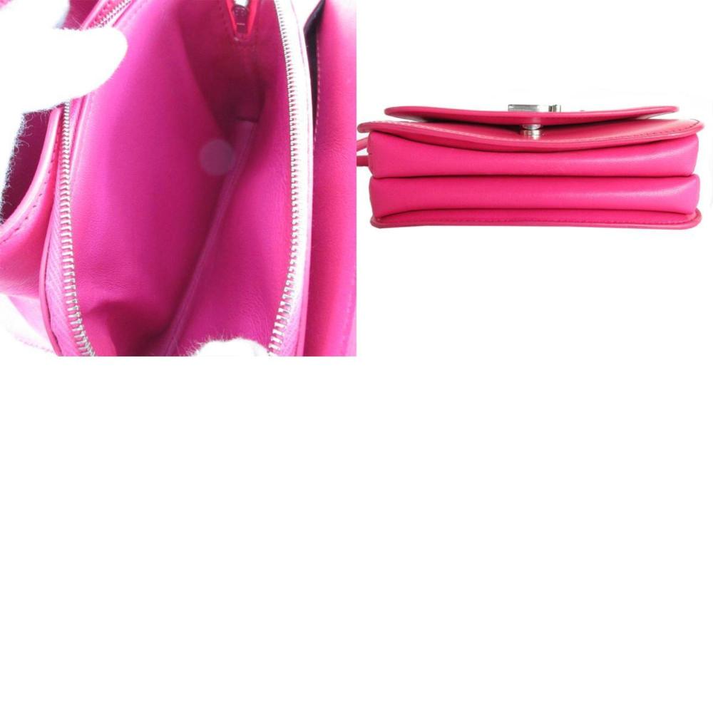 Pink Leather Balenciaga Shoulder Bag