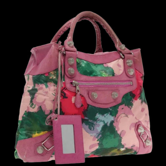 Pink Silk Balenciaga Giant