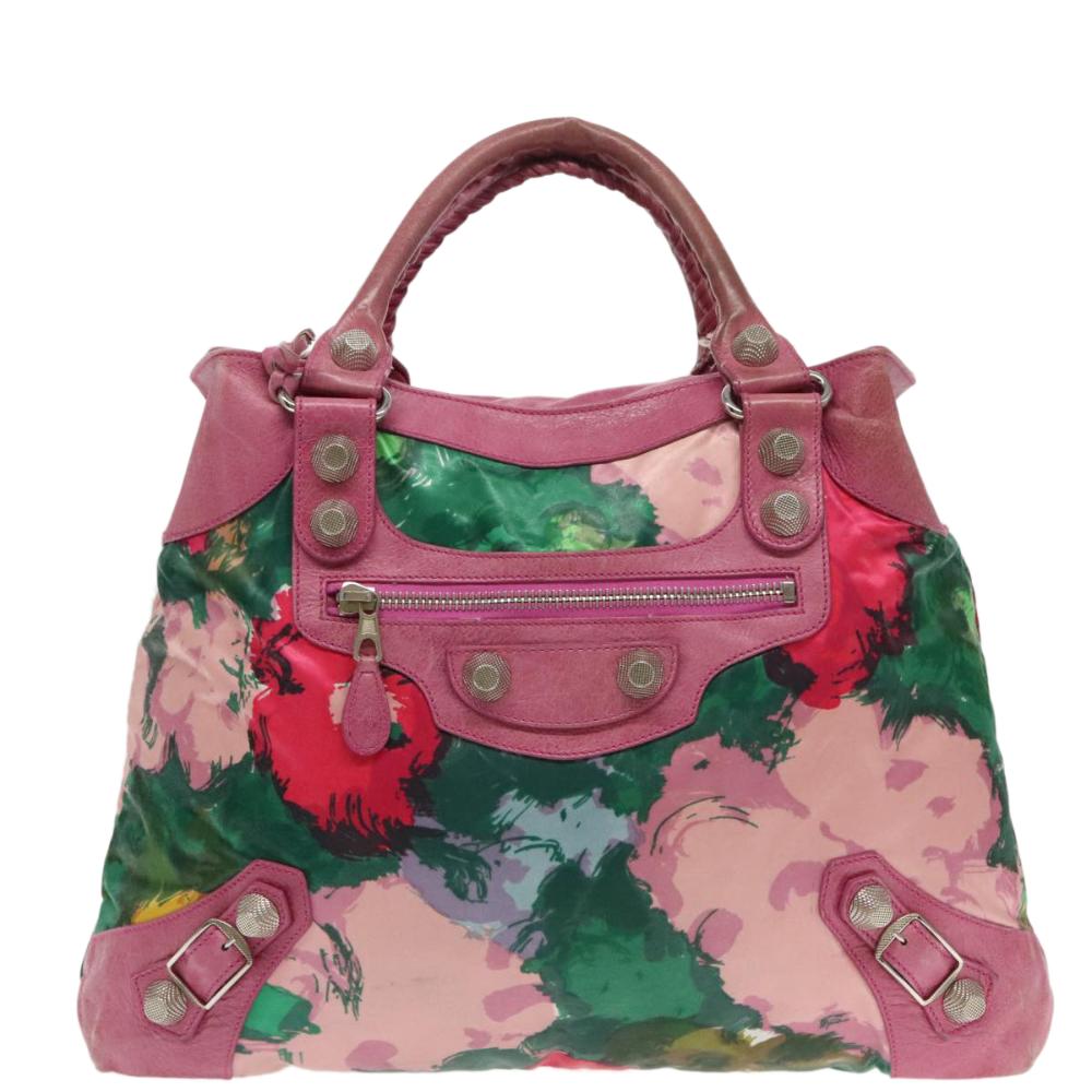 Pink Silk Balenciaga Giant