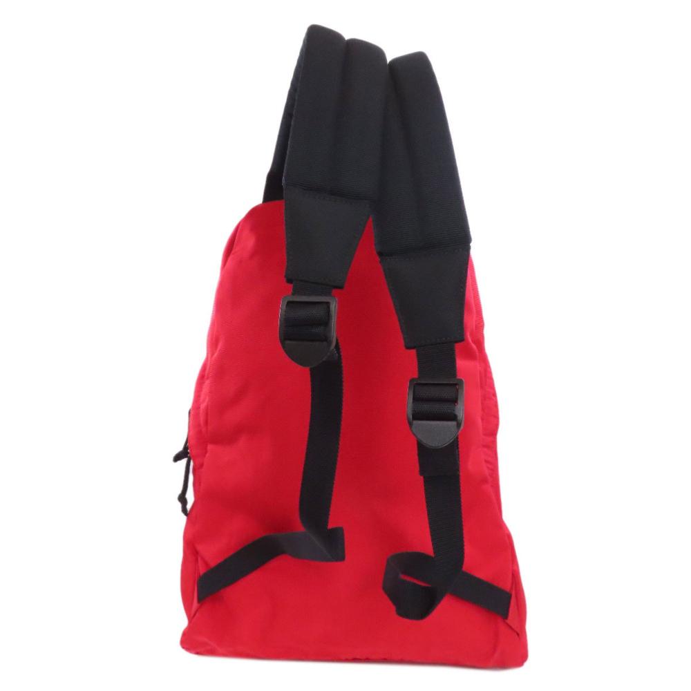 Red Nylon Balenciaga Backpack