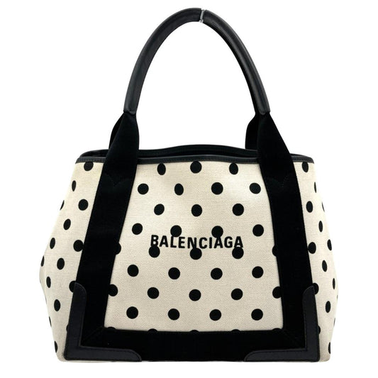 White Canvas Balenciaga Cabas