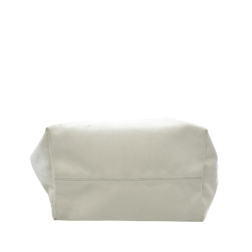 White Canvas Balenciaga Tote
