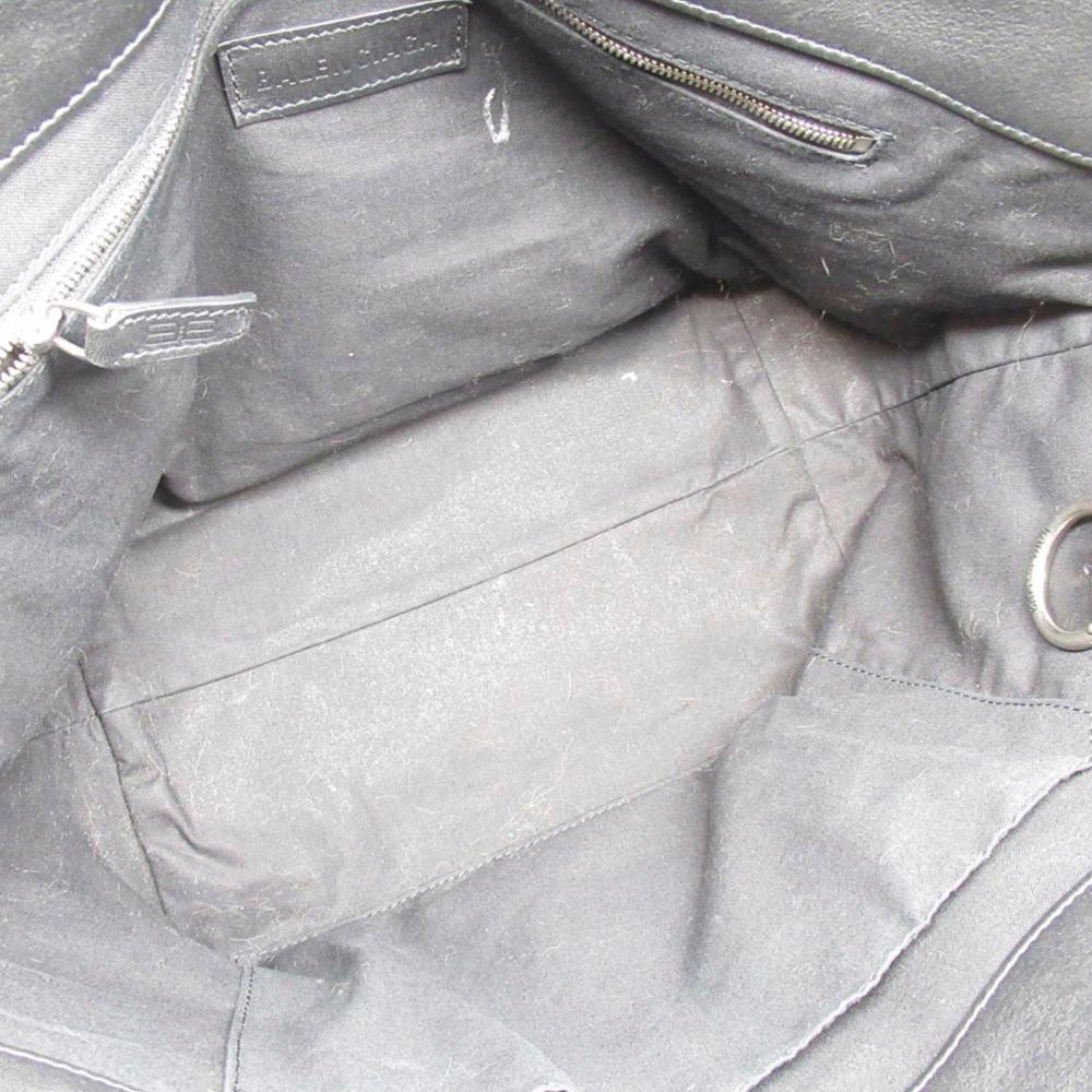 White Canvas Balenciaga Tote