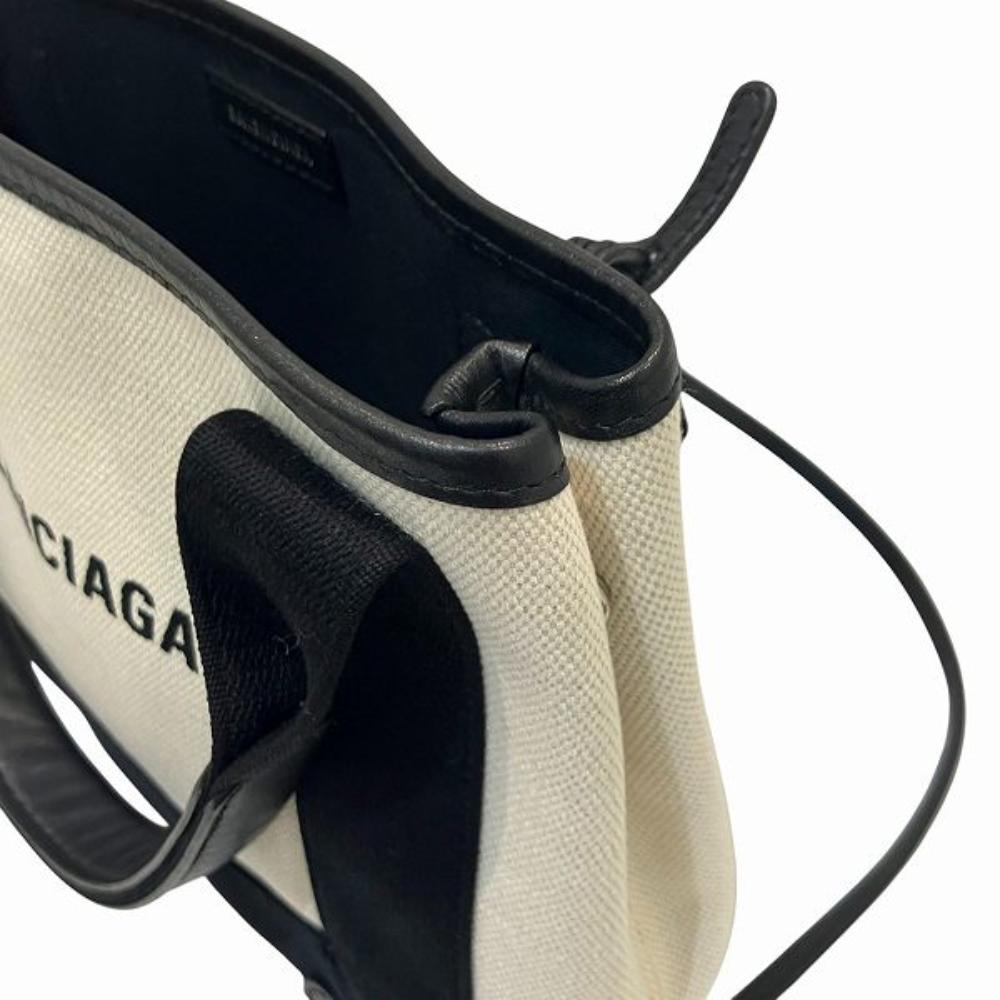 White Canvas Balenciaga Cabas