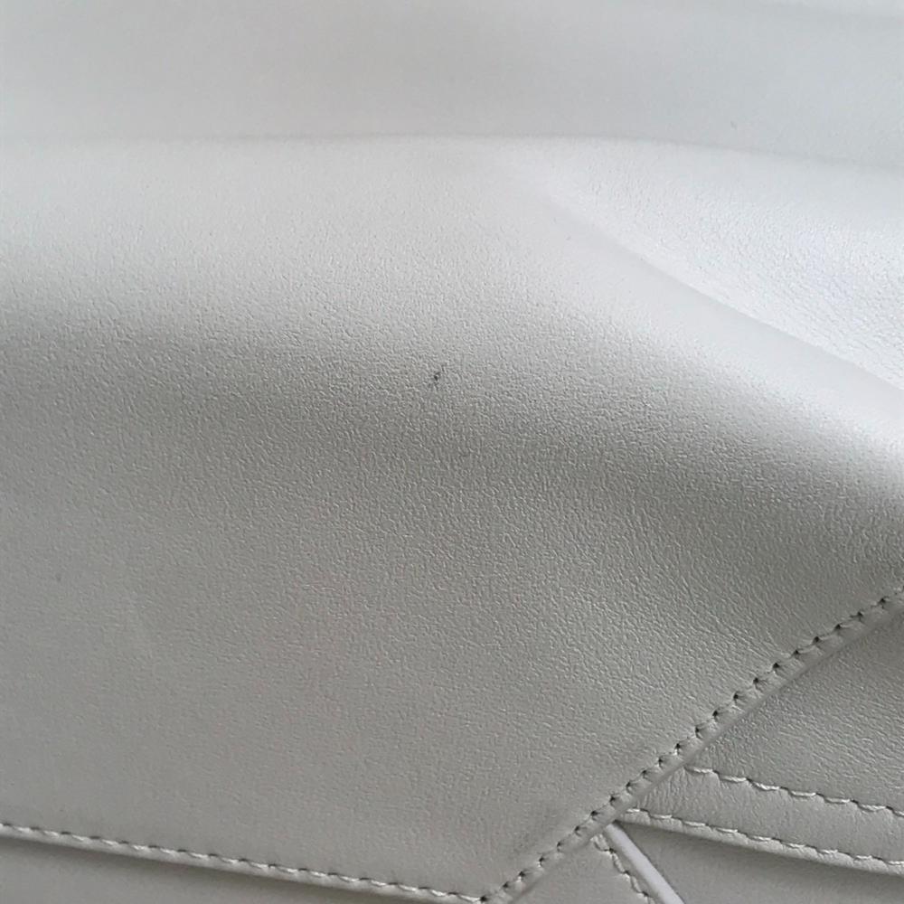 White Leather Balenciaga Shoulder Bag