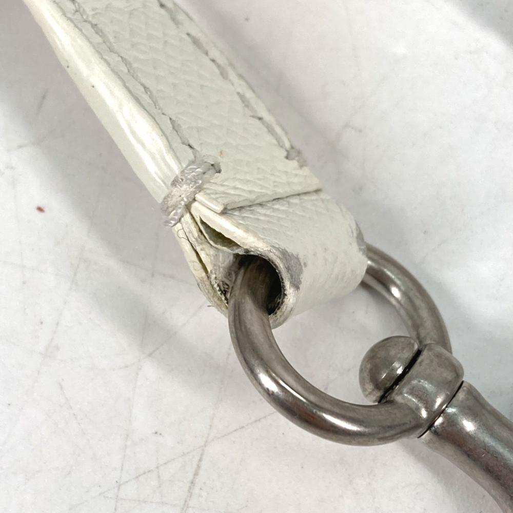 White Leather Balenciaga Shoulder Bag